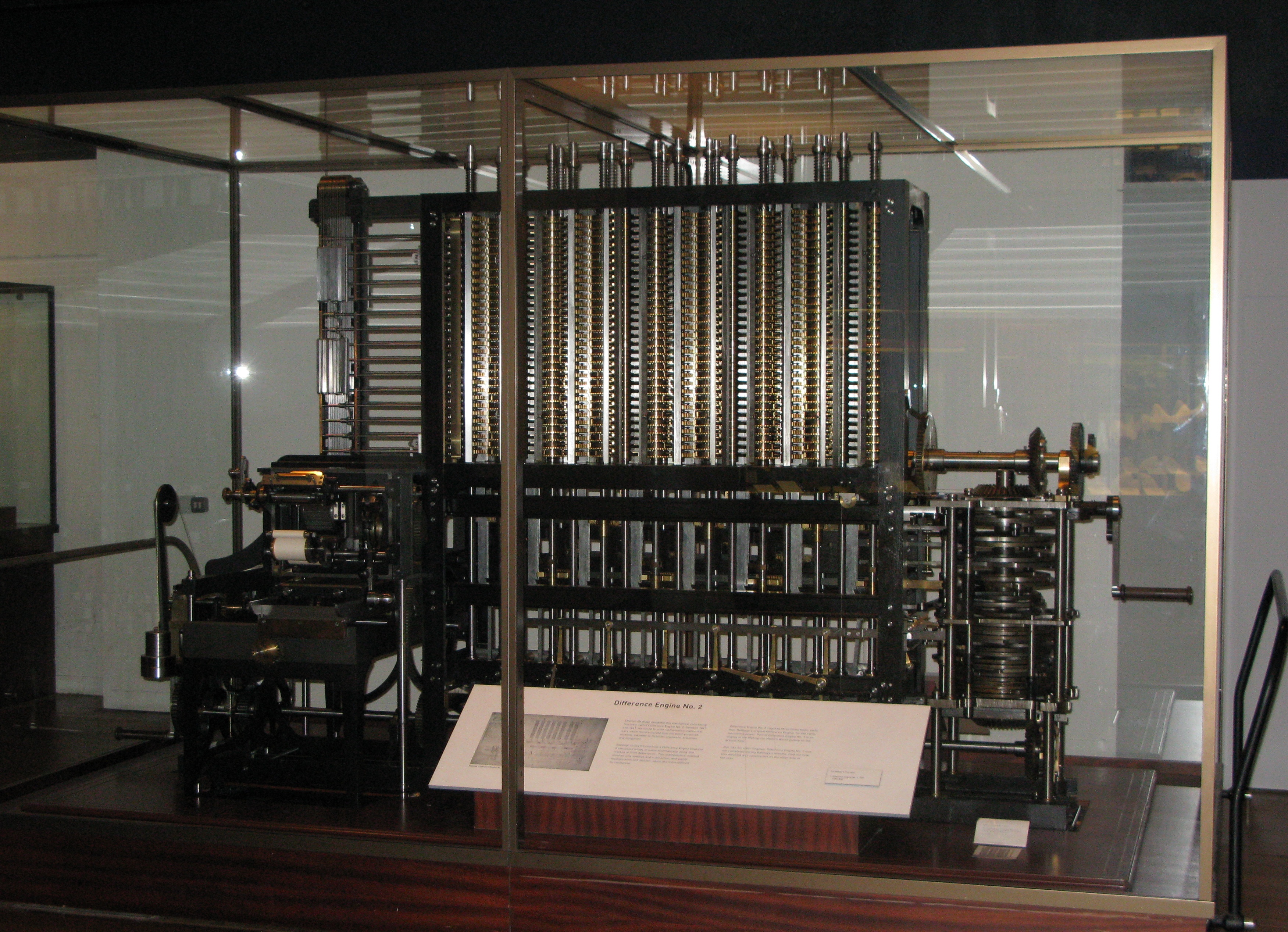 Baddage difference engine